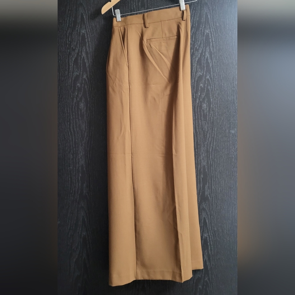 Madewell Harlow Wide-Leg Pant In Tan/Beige